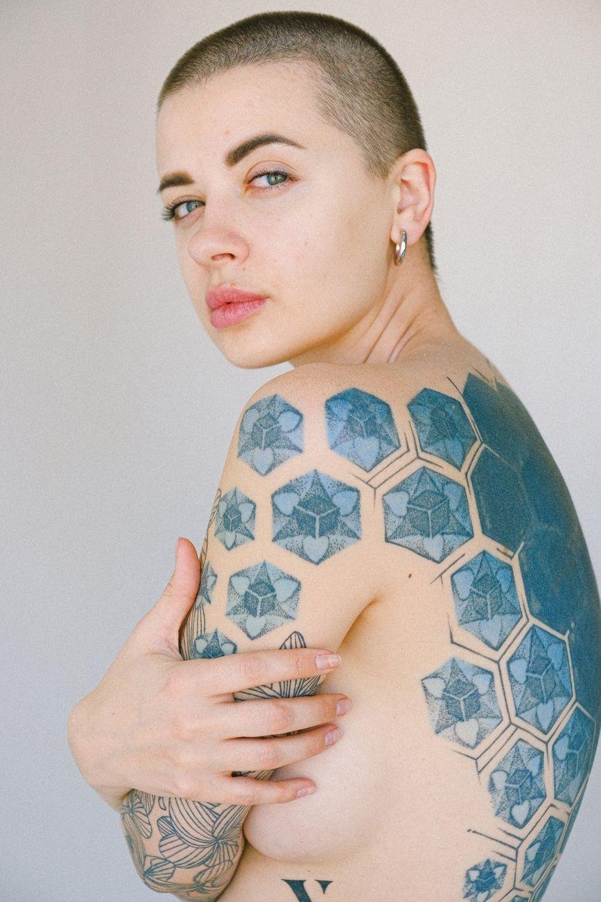 Geometric piece, Ankle or foot